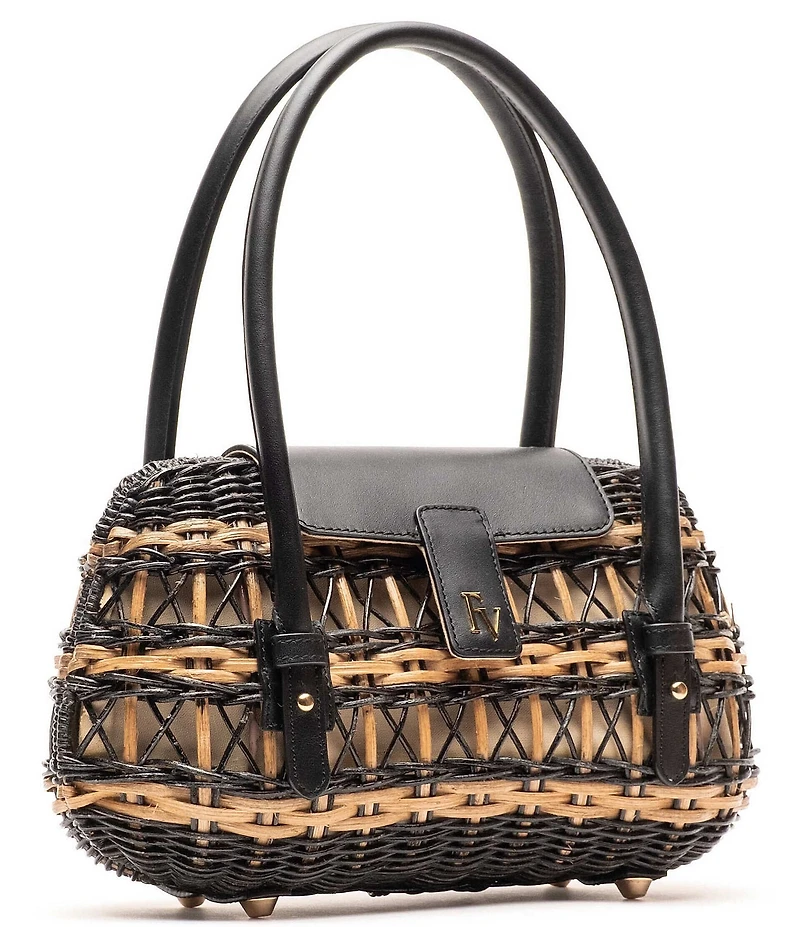 FRANCES VALENTINE Tweety Straw Basket Bag