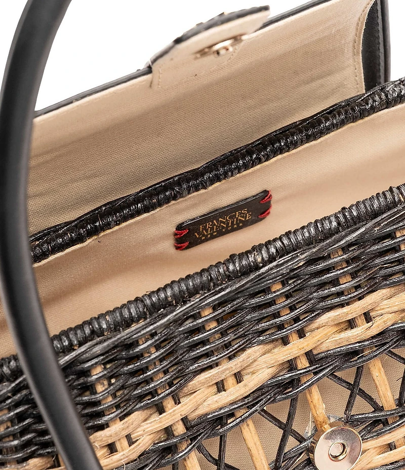 FRANCES VALENTINE Tweety Straw Basket Bag