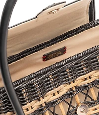 FRANCES VALENTINE Tweety Straw Basket Bag