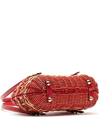 FRANCES VALENTINE Tweety Straw Basket Bag
