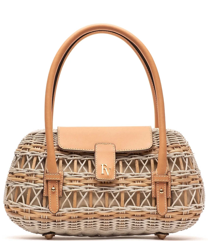 FRANCES VALENTINE Tweety Straw Basket Bag