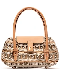 FRANCES VALENTINE Tweety Straw Basket Bag