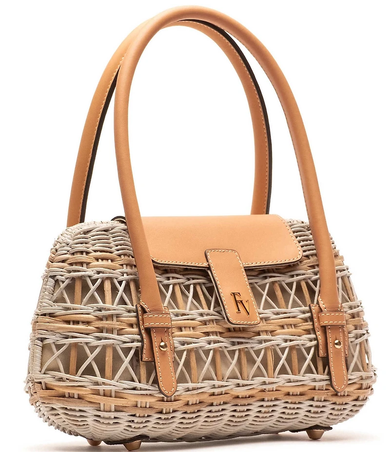 FRANCES VALENTINE Tweety Straw Basket Bag