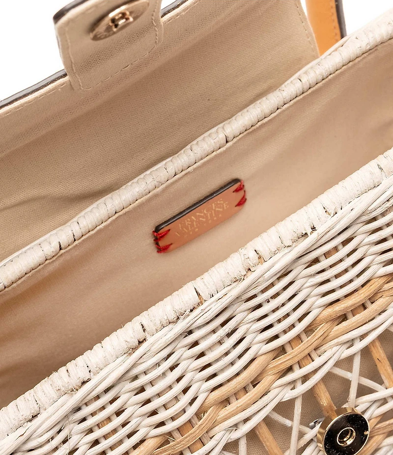 FRANCES VALENTINE Tweety Straw Basket Bag