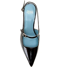 FRANCES VALENTINE Vivi Patent Leather Mary Jane Slingback Pumps