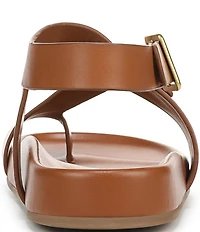 Franco Sarto Blair Leather Toe Loop Sandals