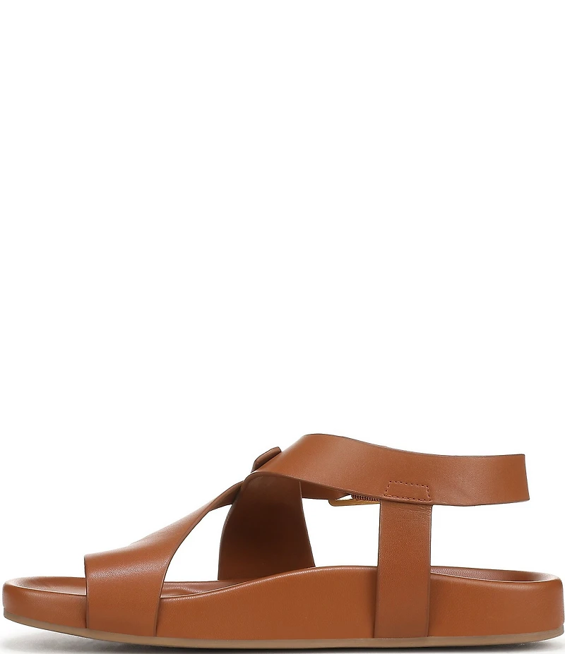 Franco Sarto Blair Leather Toe Loop Sandals