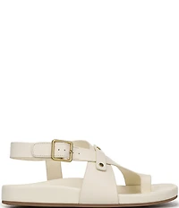 Franco Sarto Blair Leather Toe Loop Sandals