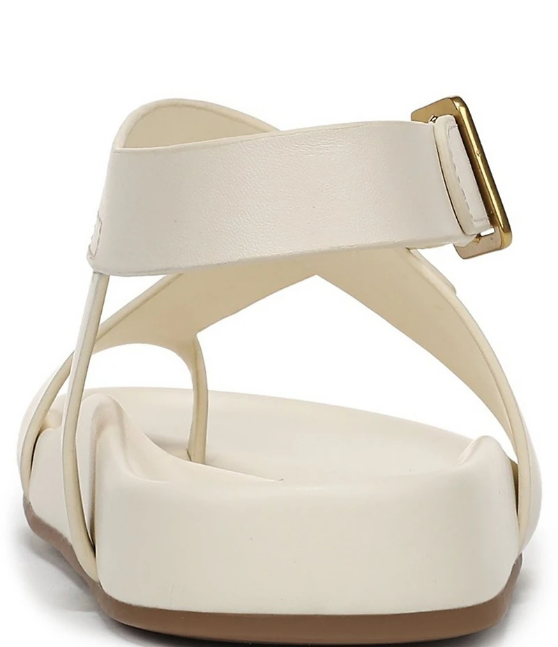 Franco Sarto Blair Leather Toe Loop Sandals