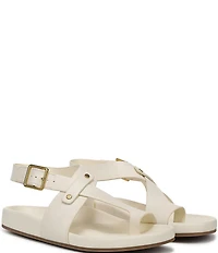 Franco Sarto Blair Leather Toe Loop Sandals