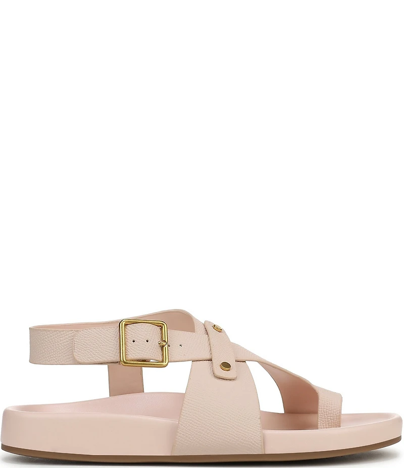 Franco Sarto Blair Leather Toe Loop Sandals