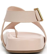 Franco Sarto Blair Leather Toe Loop Sandals