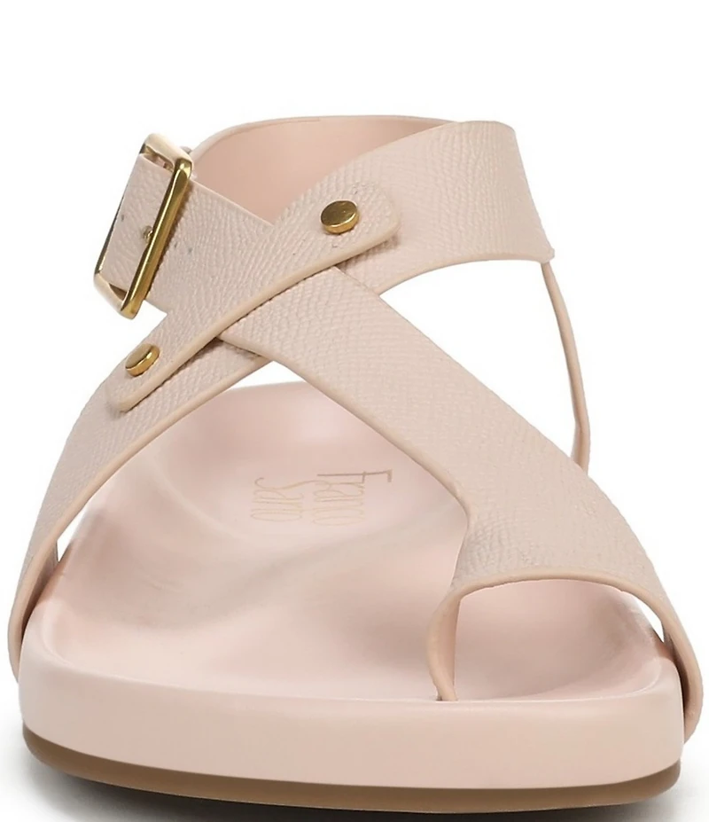 Franco Sarto Blair Leather Toe Loop Sandals