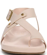 Franco Sarto Blair Leather Toe Loop Sandals