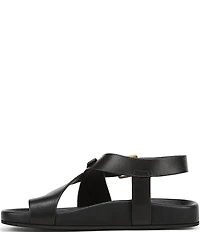 Franco Sarto Blair Leather Toe Loop Sandals