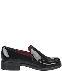 Franco Sarto Bocca Patent Leather Block Heel Loafers