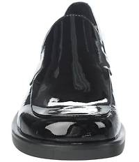Franco Sarto Bocca Patent Leather Block Heel Loafers