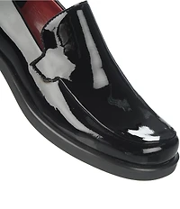 Franco Sarto Bocca Patent Leather Block Heel Loafers
