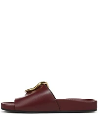 Franco Sarto Brianka Leather Toe Loop Sandals