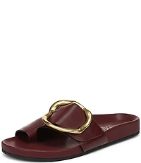 Franco Sarto Brianka Leather Toe Loop Sandals