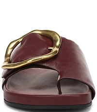 Franco Sarto Brianka Leather Toe Loop Sandals