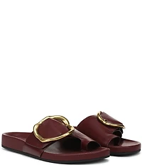 Franco Sarto Brianka Leather Toe Loop Sandals