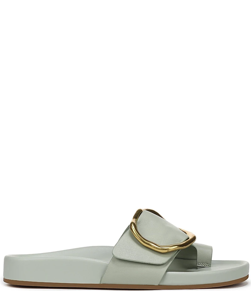 Franco Sarto Brianka Leather Toe Loop Sandals