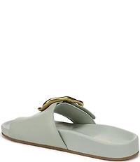 Franco Sarto Brianka Leather Toe Loop Sandals