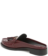 Franco Sarto Callen Patent Bit Tassel Loafer Mules