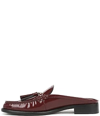 Franco Sarto Callen Patent Bit Tassel Loafer Mules