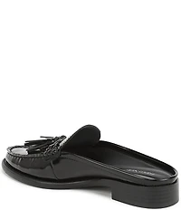 Franco Sarto Callen Patent Bit Tassel Loafer Mules