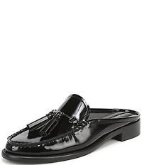 Franco Sarto Callen Patent Bit Tassel Loafer Mules