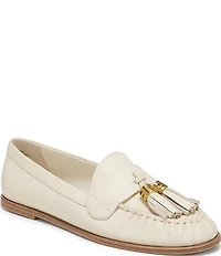 Franco Sarto Carita Leather Tassel Loafers