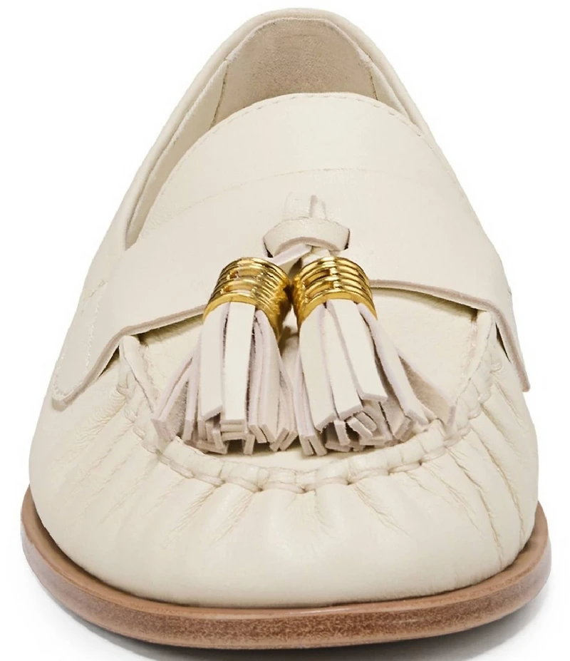 Franco Sarto Carita Leather Tassel Loafers