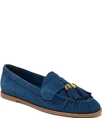 Franco Sarto Carita Suede Tassel Loafers
