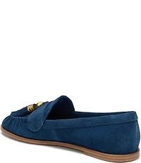 Franco Sarto Carita Suede Tassel Loafers