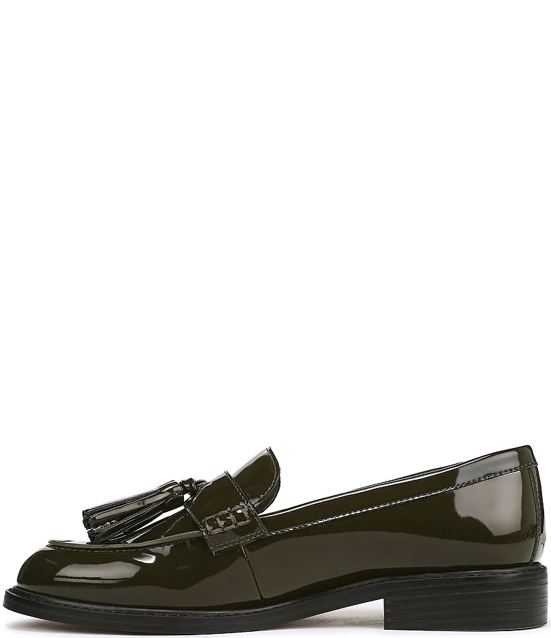 Franco Sarto Carolyn Low Patent Tassel Loafers