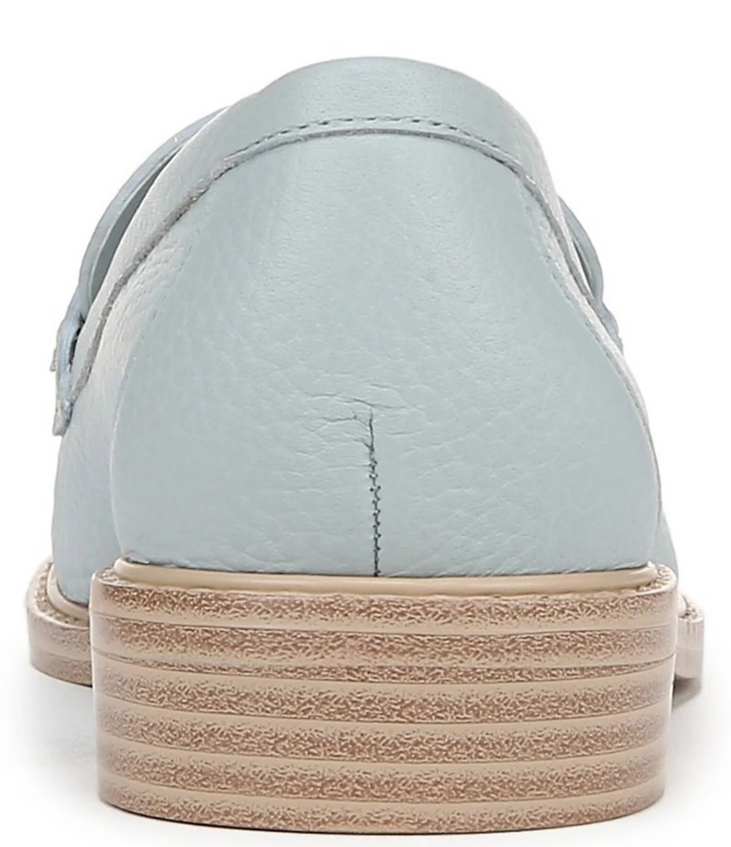 Franco Sarto Carolyn Low 4 Leather Tassel Loafers