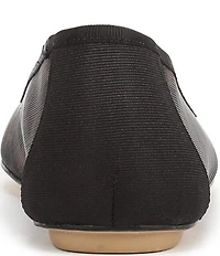 Franco Sarto Christina 2 Leopard Print Mesh Ballet Flats