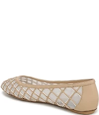 Franco Sarto Christina 4 Lattice Mesh Ballet Flats