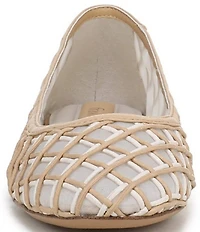 Franco Sarto Christina 4 Lattice Mesh Ballet Flats