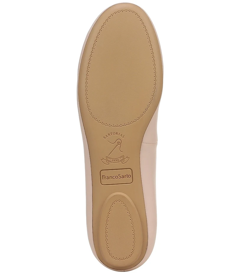 Franco Sarto Christina Leather Ballet Flats