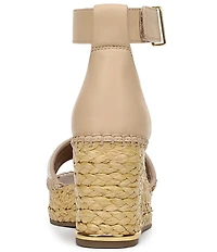 Franco Sarto Clemens 9 Espadrille Platform Wedge Sandals