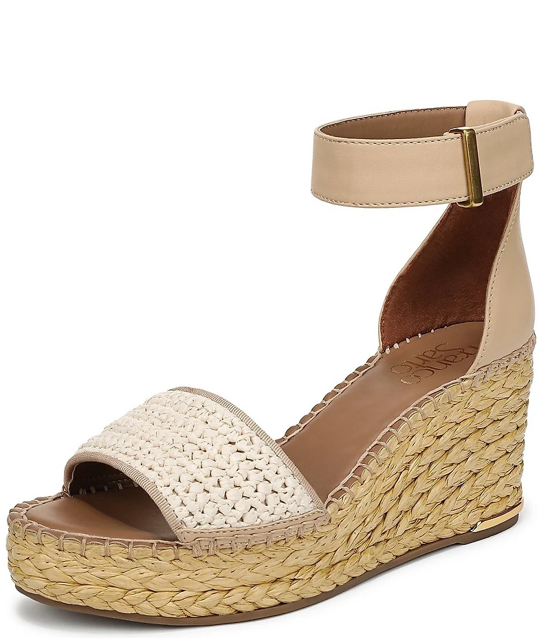 Franco Sarto Clemens 9 Espadrille Platform Wedge Sandals