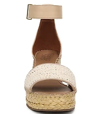 Franco Sarto Clemens 9 Espadrille Platform Wedge Sandals