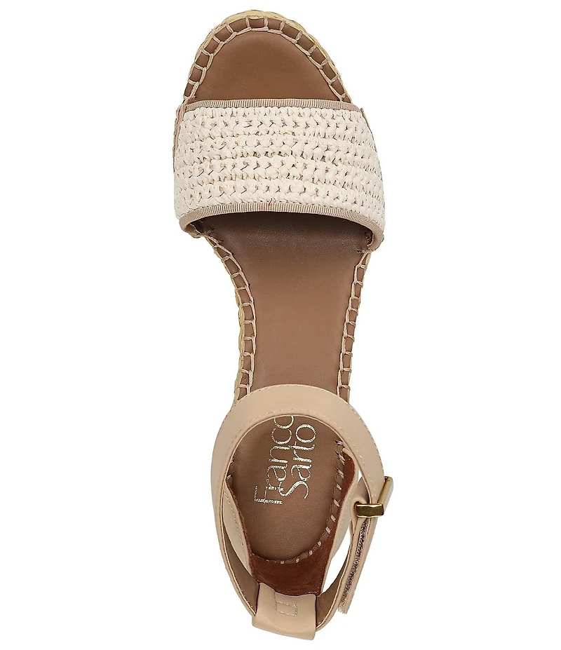 Franco Sarto Clemens 9 Espadrille Platform Wedge Sandals