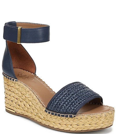 Franco Sarto Clemens 9 Espadrille Platform Wedge Sandals