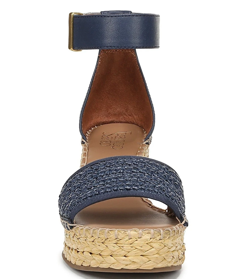 Franco Sarto Clemens 9 Espadrille Platform Wedge Sandals