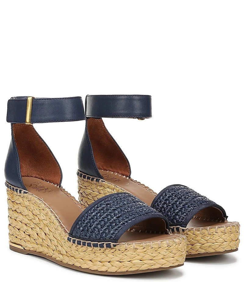Franco Sarto Clemens 9 Espadrille Platform Wedge Sandals