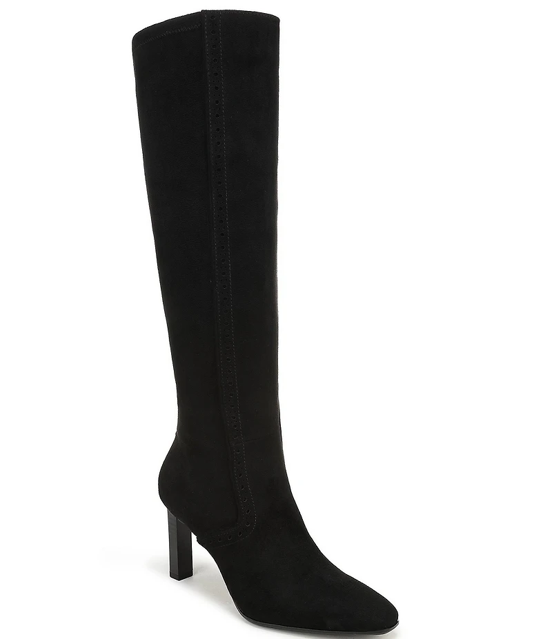 Franco Sarto Damiana Perforated Stretch Tall Boots